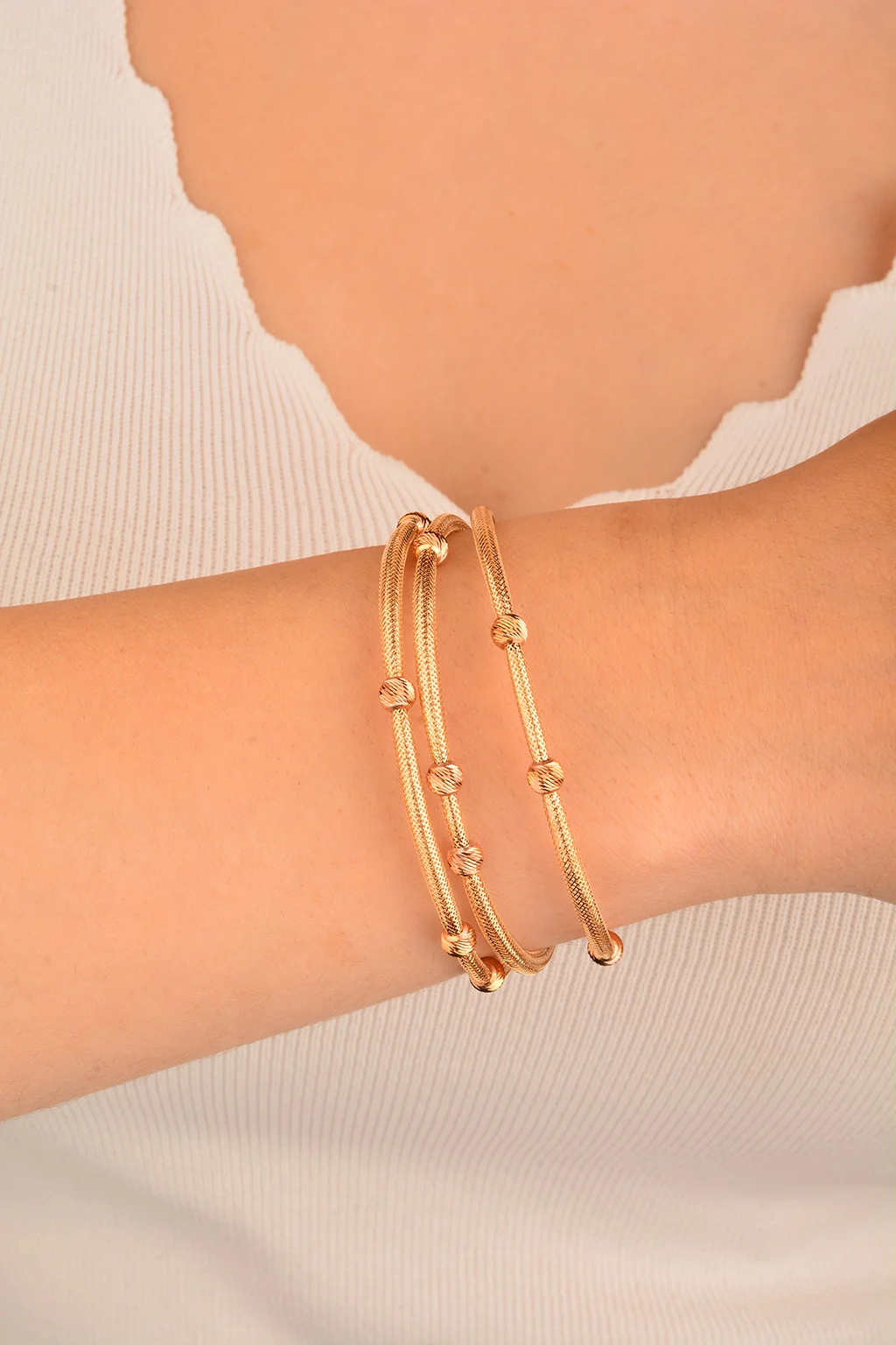 Cebeci 14 Ayar İtalyan Altın Bileklik