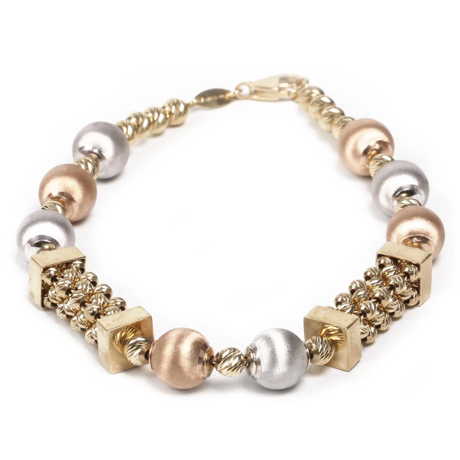 Cebeci 14 Ayar Dorika Altın Bileklik