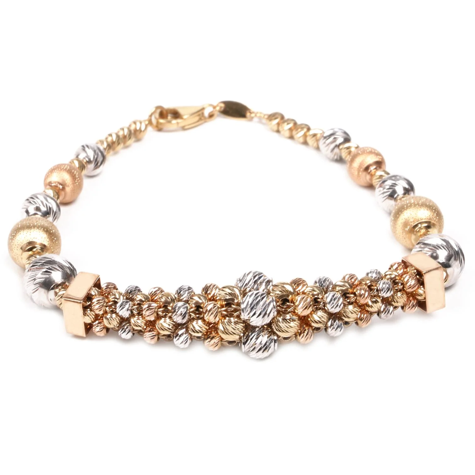 Cebeci 14 Ayar Dorikalı Altın Bileklik