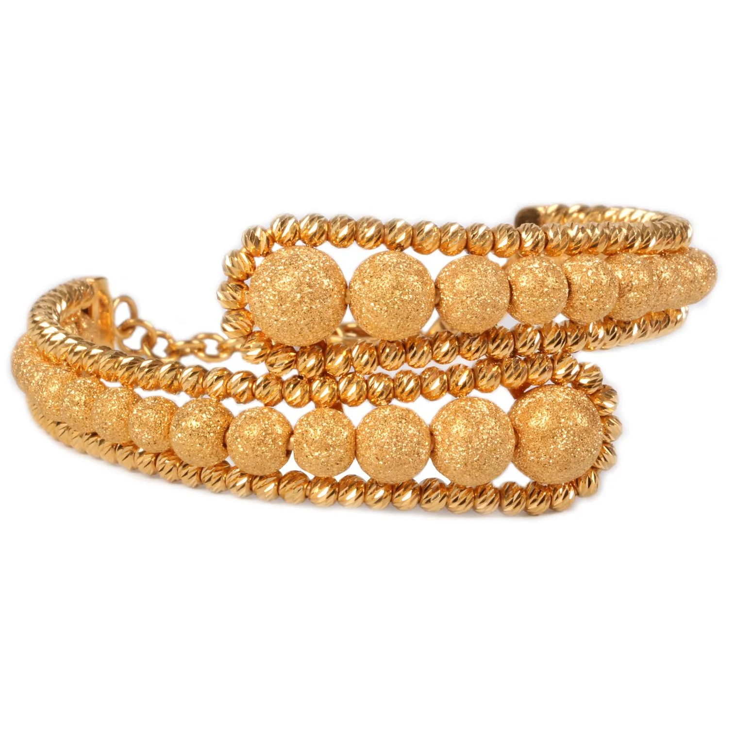 Cebeci 22 Ayar Dorika Kelepçe Altın Bilezik