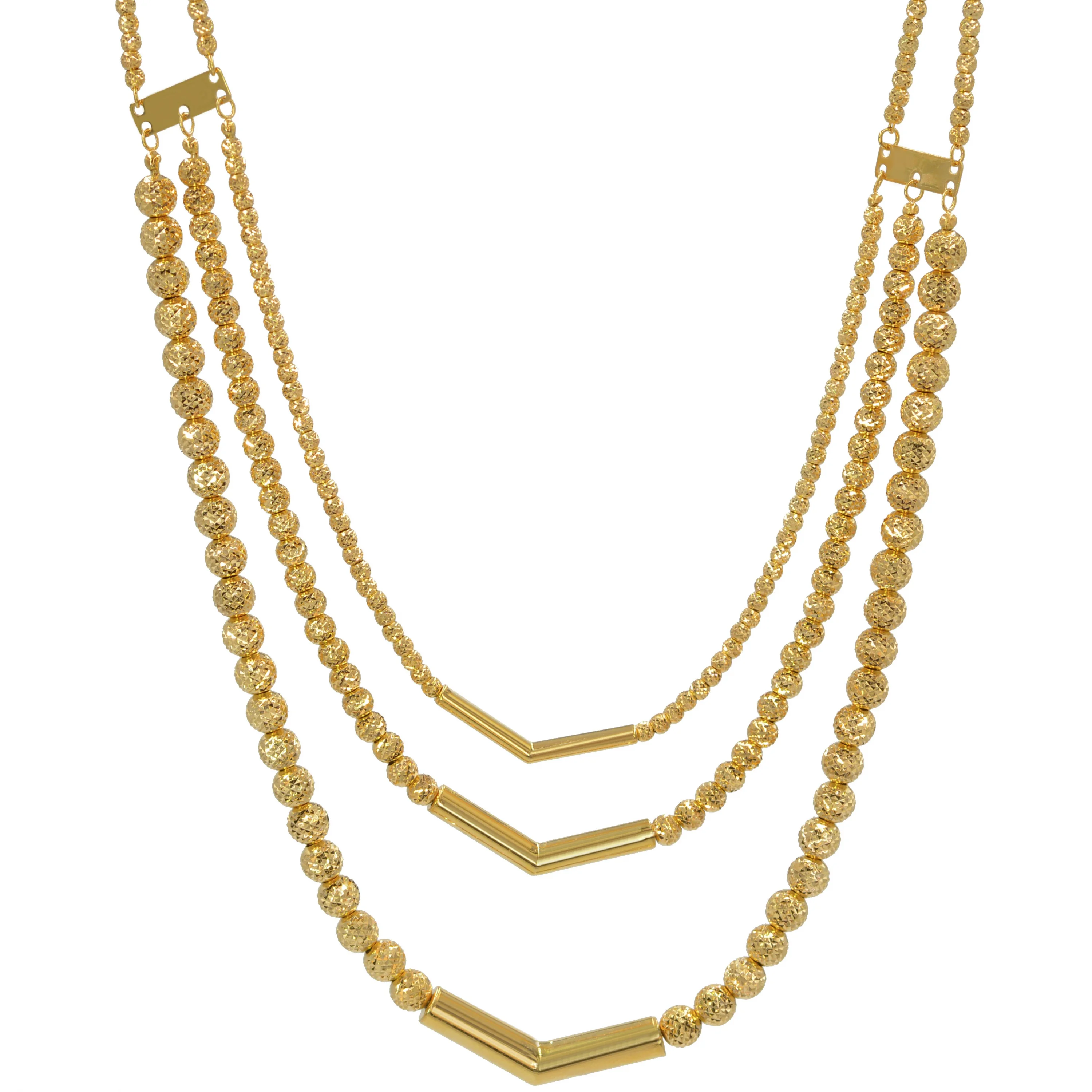 Cebeci 22 Ayar Dorikalı Altın Kolye