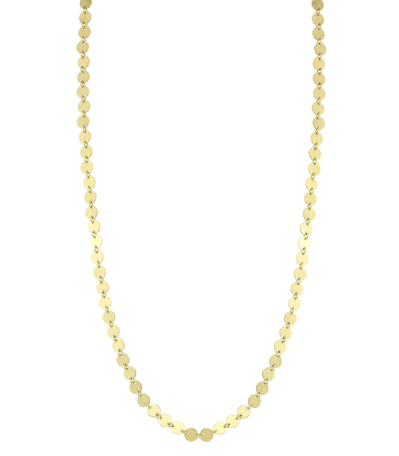 Cebeci 14 Ayar Pul Zincir Altın Kolye