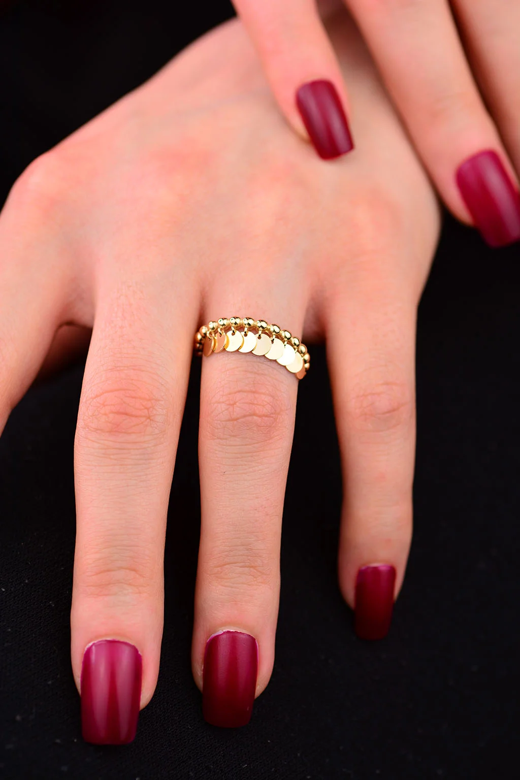 Pullu Altın Yüzük