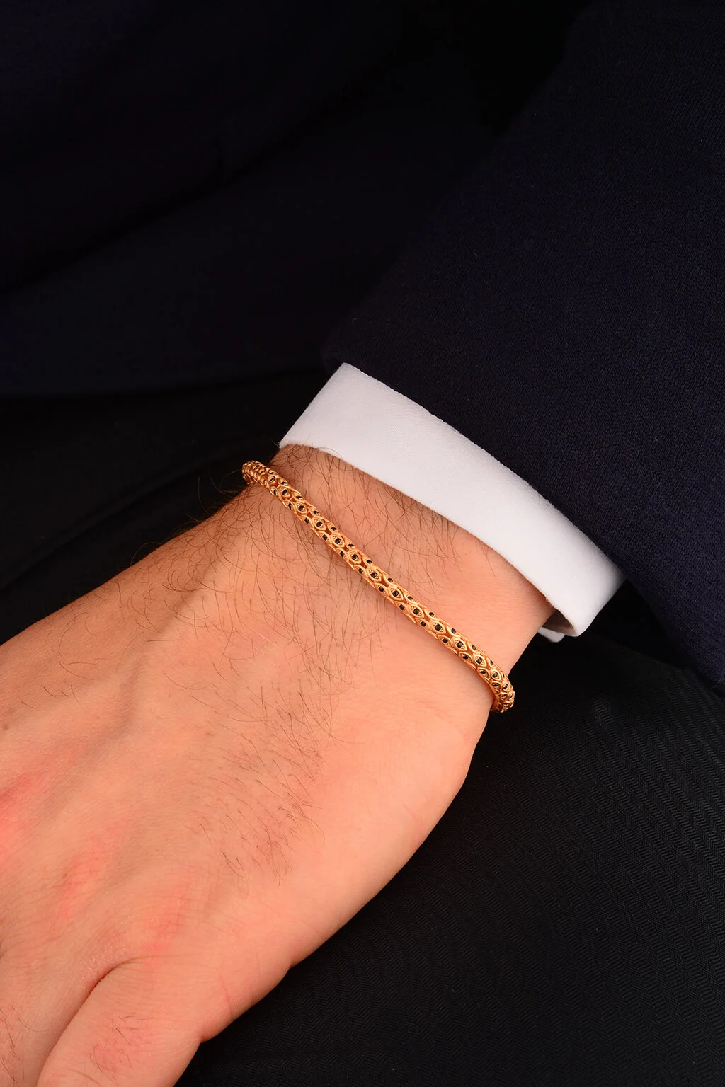 Rose Altın Erkek Bileklik