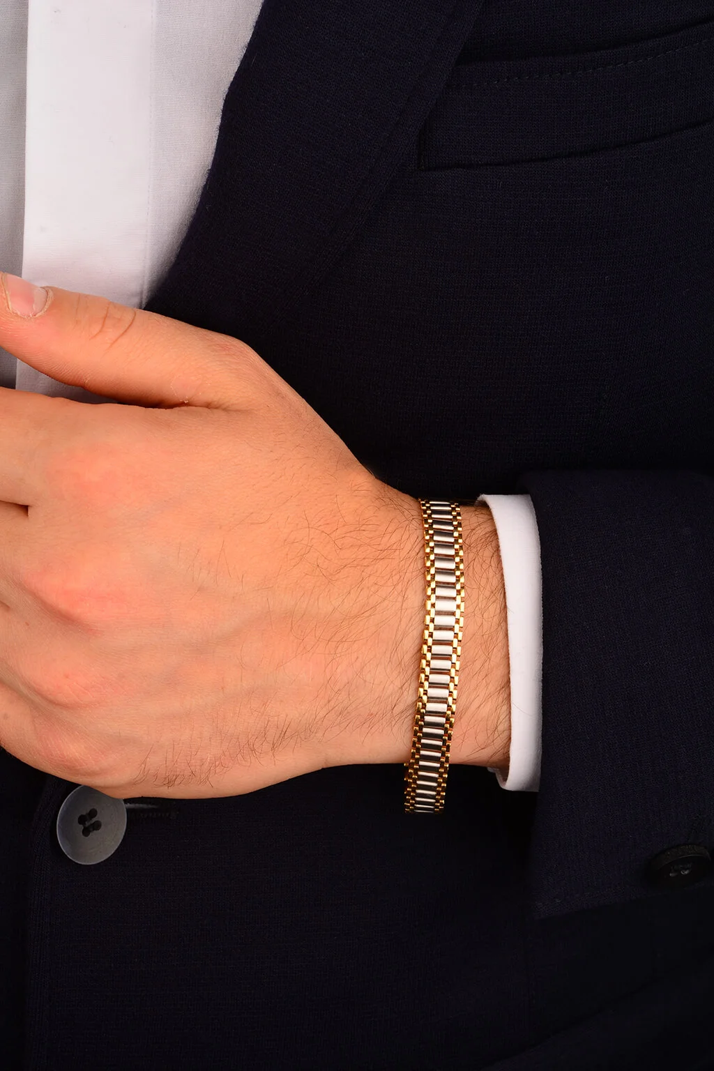 Saat Kordonu Model Altın Bileklik