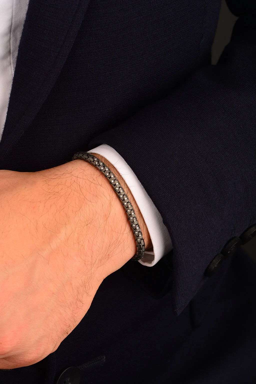 Siyah Mat Erkek Bileklik