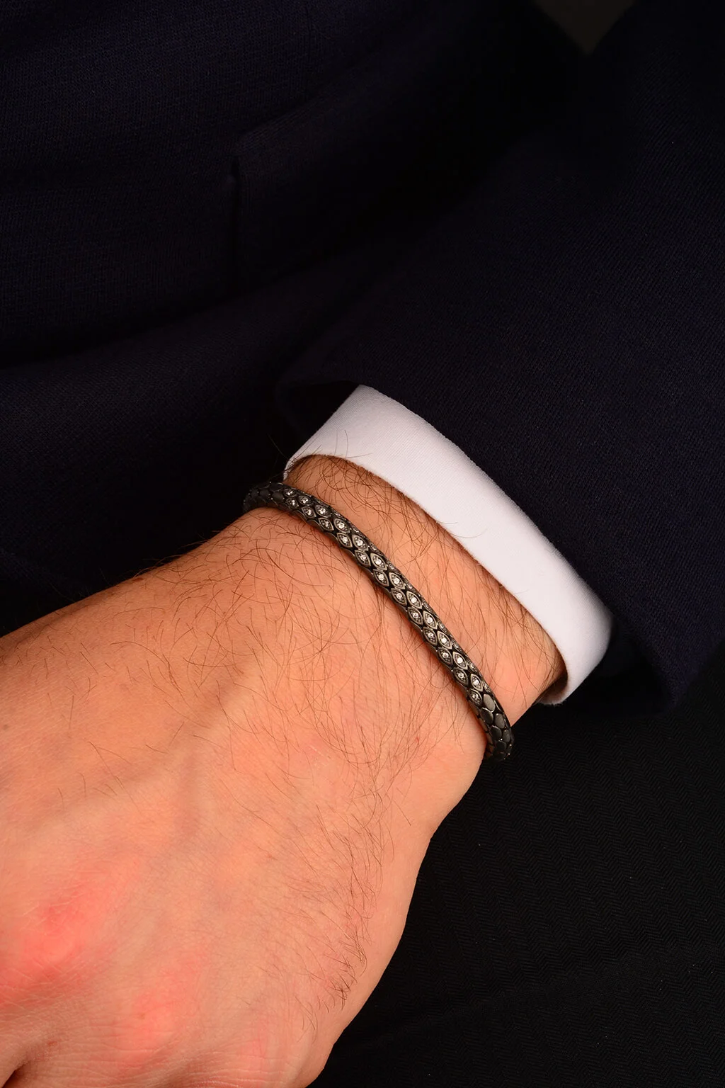 Siyah Mat Erkek Bileklik