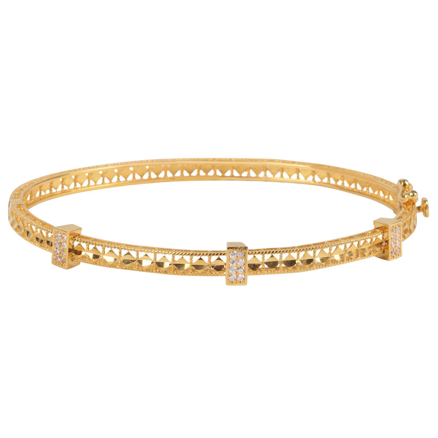 Cebeci 22 Ayar Kemer Kelepçe Altın Bilezik