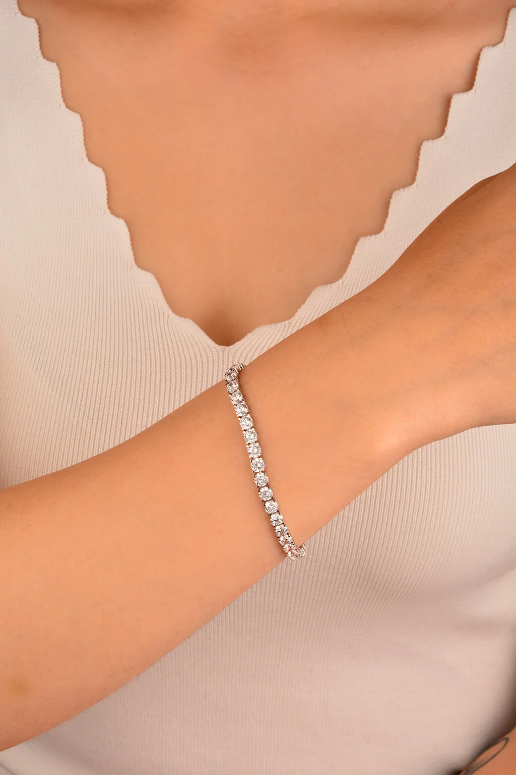 Cebeci 14 Ayar Su Yolu Altın Bileklik