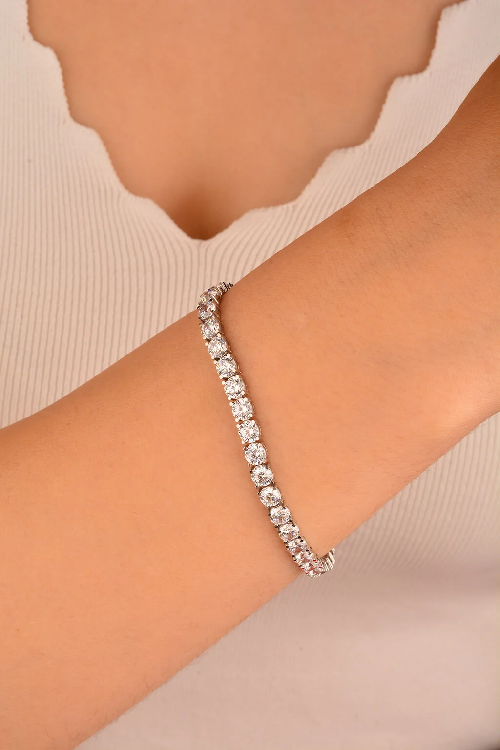 Cebeci 14 Ayar Su Yolu Altın Bileklik