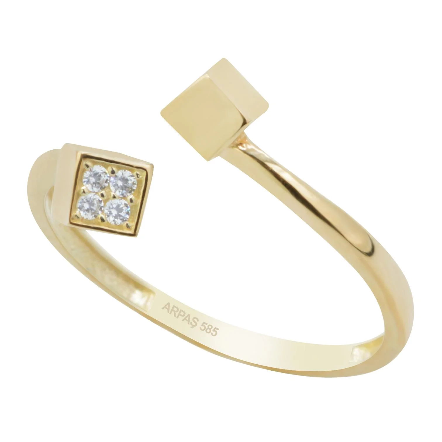 Taşlı Altın Yüzük