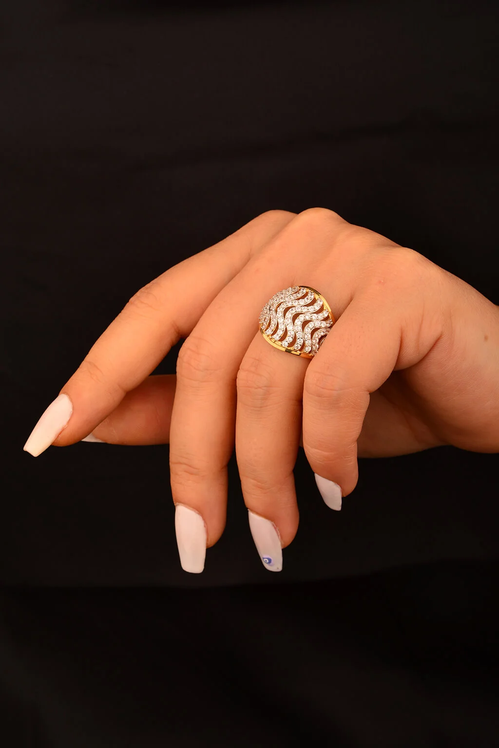 Taşlı Anne Altın Yüzük