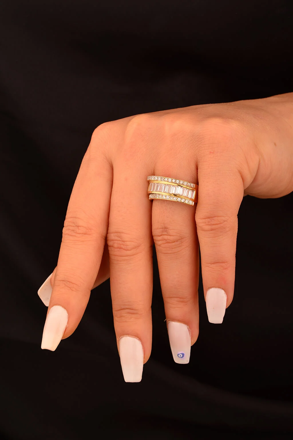 Taşlı Anne Altın Yüzük