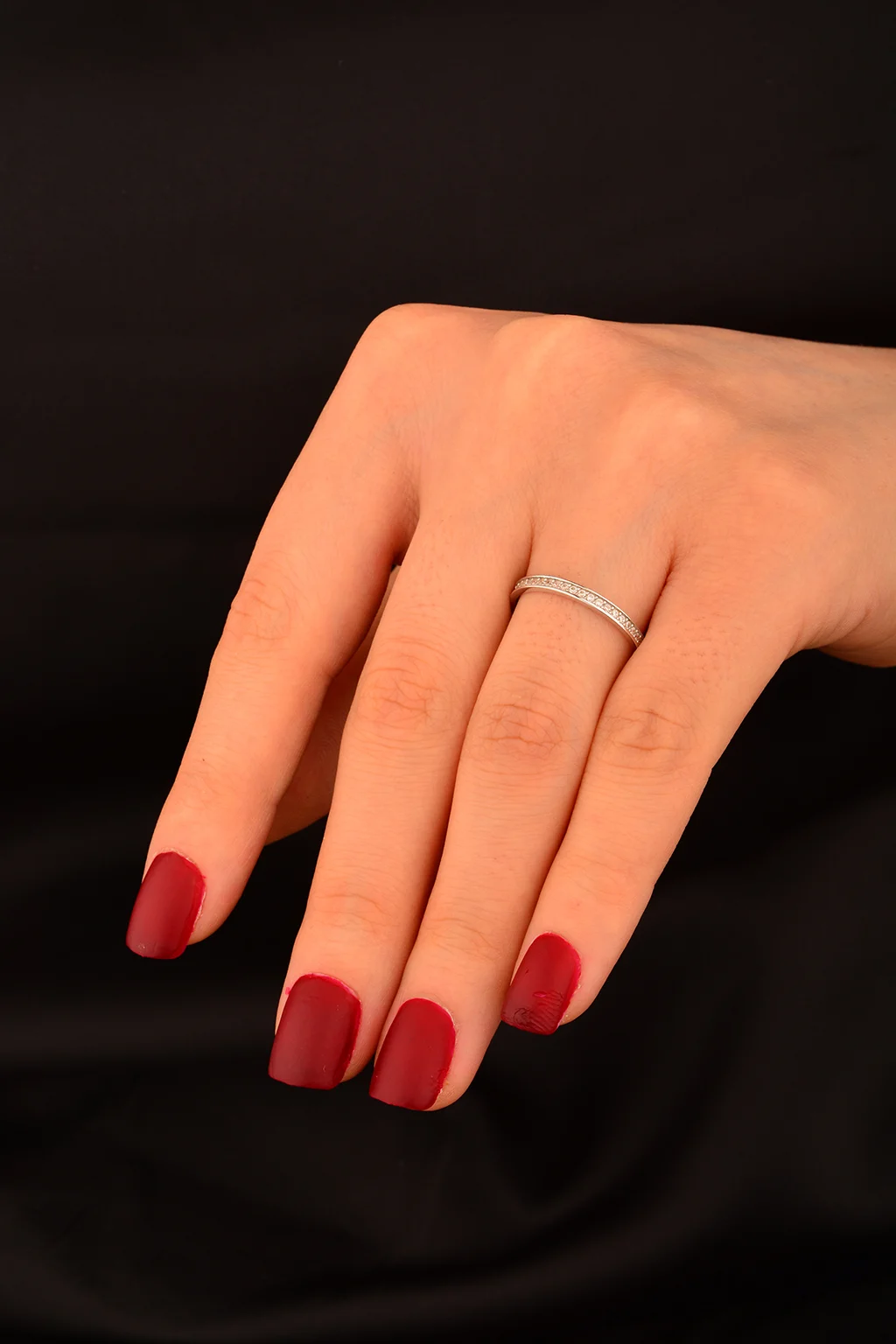 Tek Sıra Tam Tur Altın Yüzük