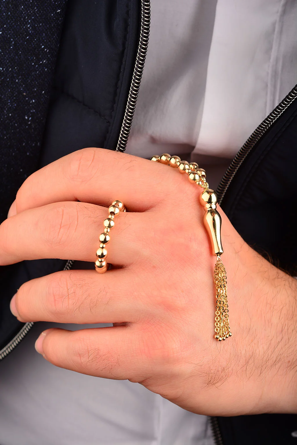 Cebeci 14 Ayar Erkek Altın Tesbih