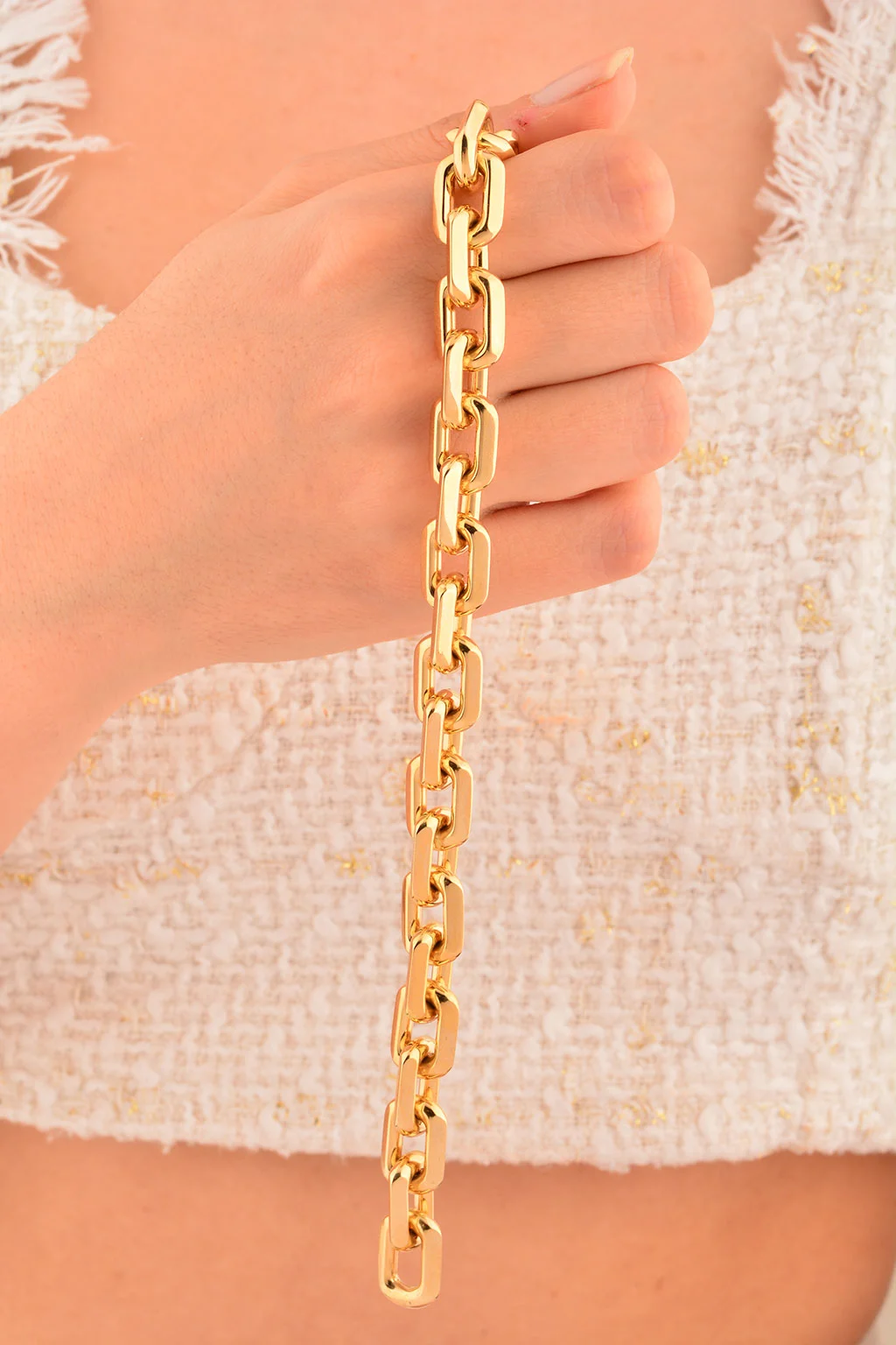 Cebeci 14 ayar Ataç Zincir Altın Bileklik