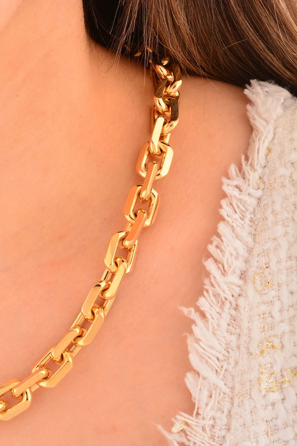 Cebeci 14 Ayar Altın Zincir Model Kolye