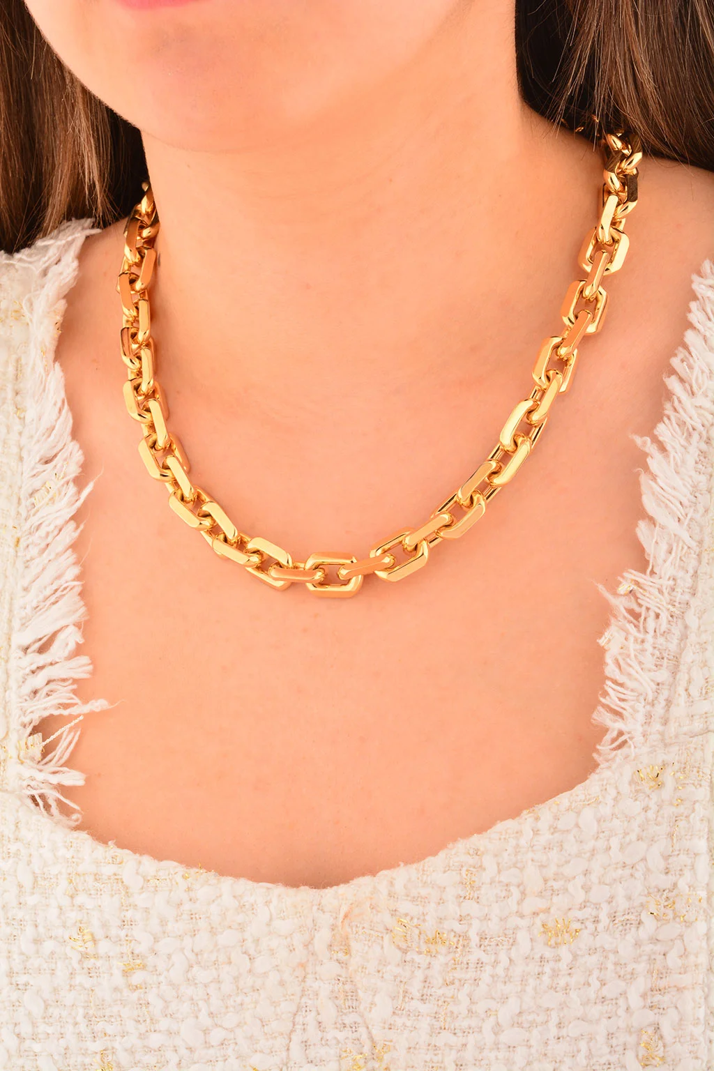 Cebeci 14 Ayar Altın Zincir Model Kolye