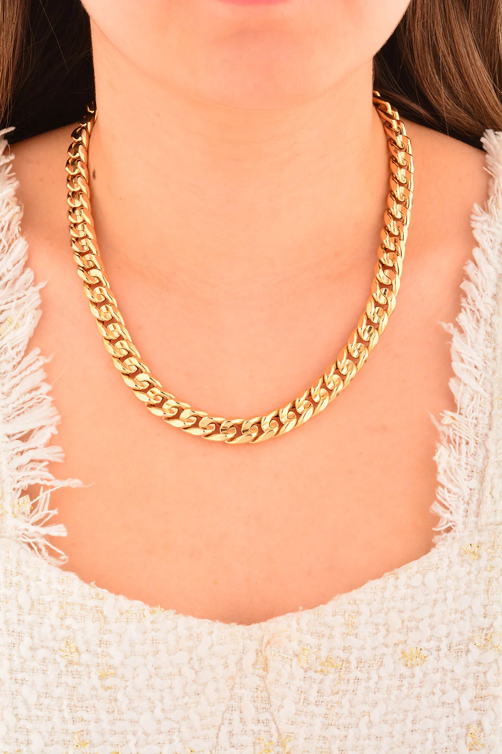 Cebeci 14 Ayar Zincir Model Altın Kolye