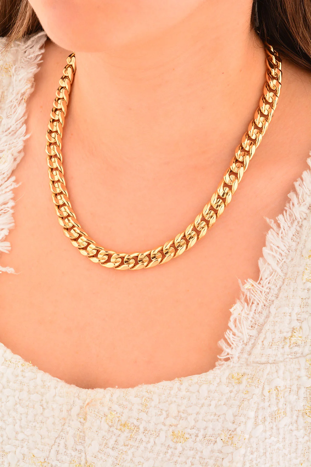 Cebeci 14 Ayar Zincir Model Altın Kolye