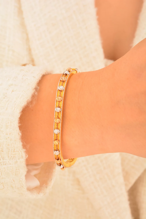 Cebeci 22 Ayar Dorikalı Altın Bilezik