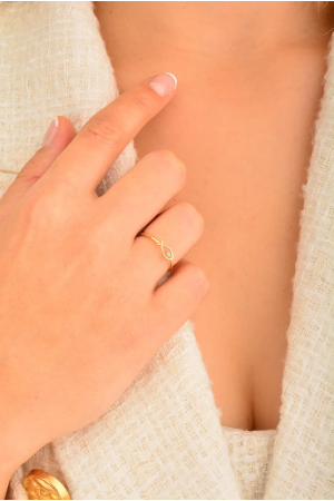 Cebeci 14 Ayar Balık Altın Yüzük