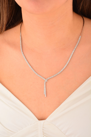 Cebeci 14 Ayar Sırataşlı Altın Gerdanlık