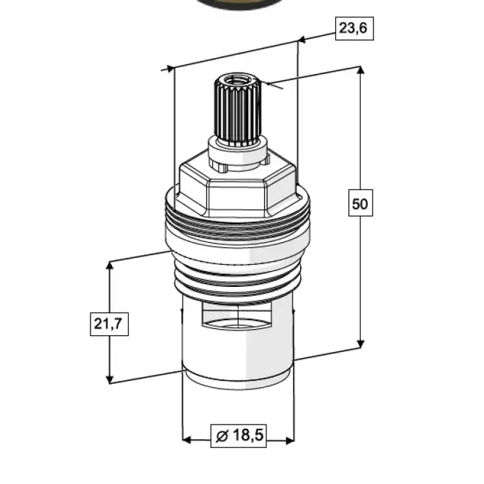 AÇ-KAPA SERAMİK SALMASTRA 180 DERECE
