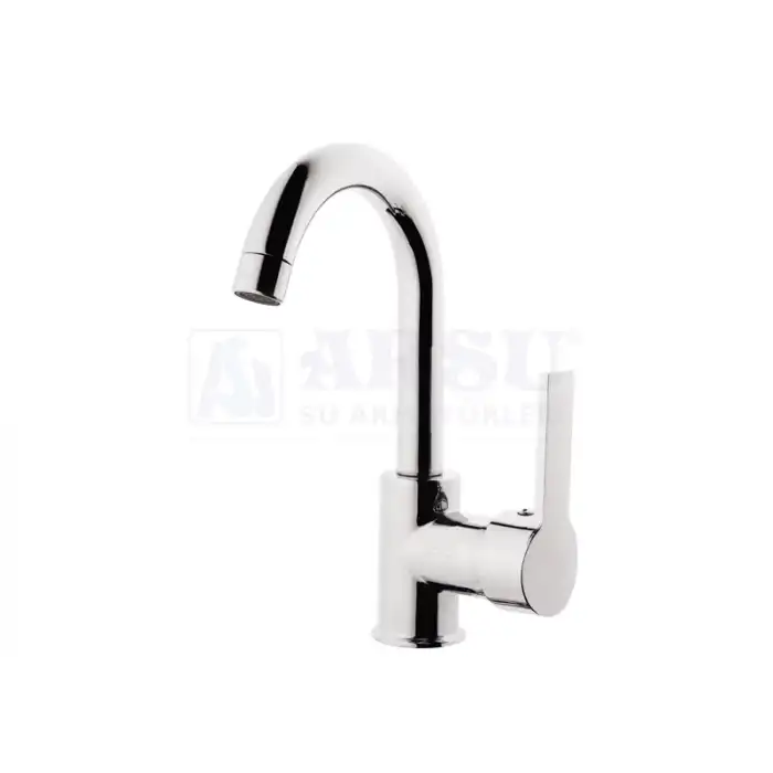 ARSU - SİLVER MİX KUĞU LAVABO BATARYASI ( Q35 LIK - DELTA KOL )