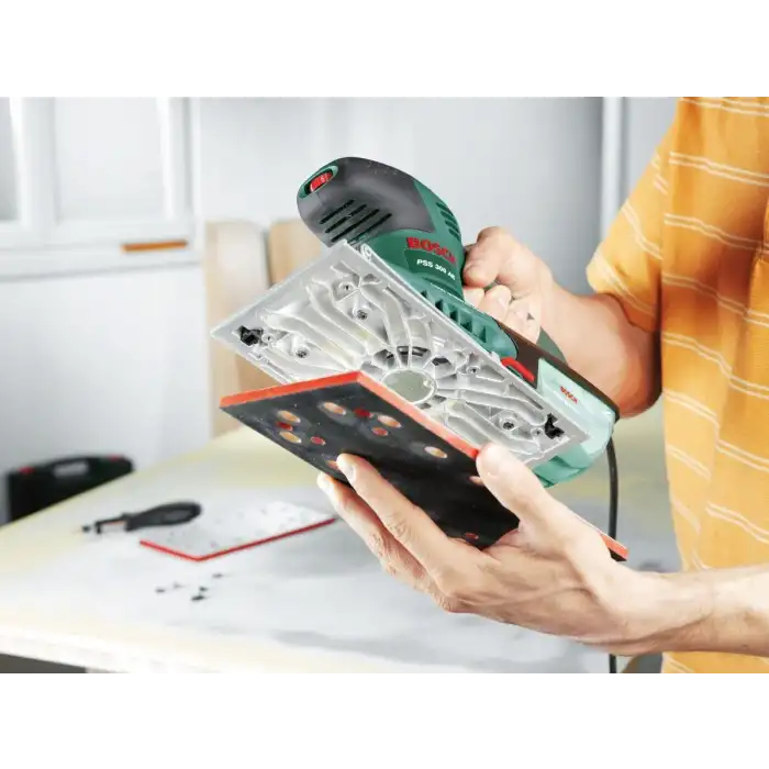 Bosch PSS 300 AE Elektrikli Titreşimli Zımpara Makinası