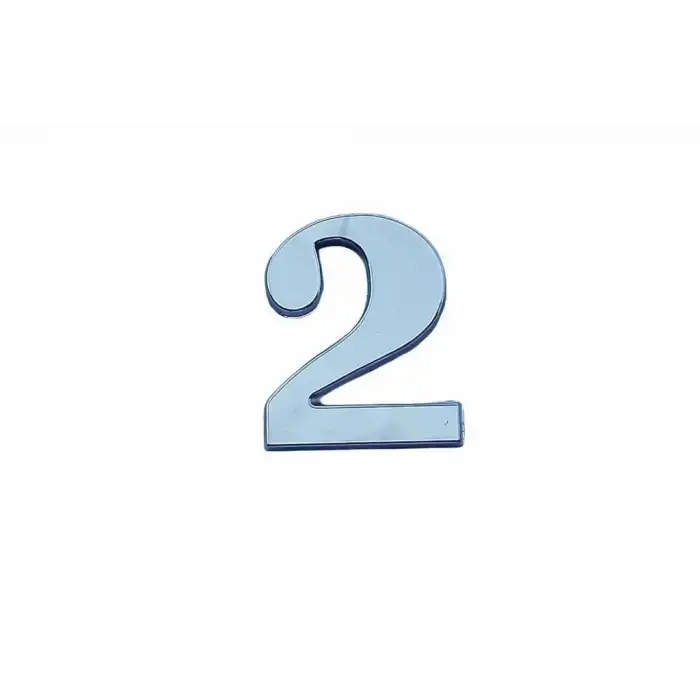 Cemax Villa Boy 2 Rakamı 8,5 cm Yapışkanlı