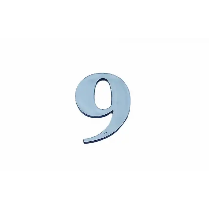 Cemax Villa Boy 9 Rakamı 8,5 cm Yapışkanlı