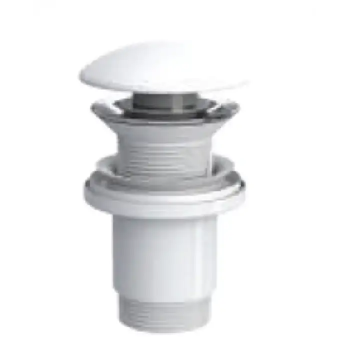 ELIXIR POP UP - SERAMİK BAŞLI MAT BEYAZ (TAŞMA DELİKSİZ - ABS GÖVDE)