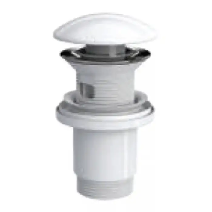 ELIXIR POP UP - SERAMİK BAŞLI PARLAK BEYAZ (TAŞMA DELİKLİ - ABS GÖVDE)