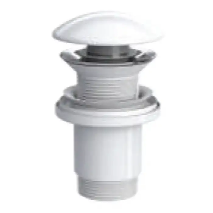 ELIXIR POP UP - SERAMİK BAŞLI PARLAK BEYAZ (TAŞMA DELİKSİZ - ABS GÖVDE)