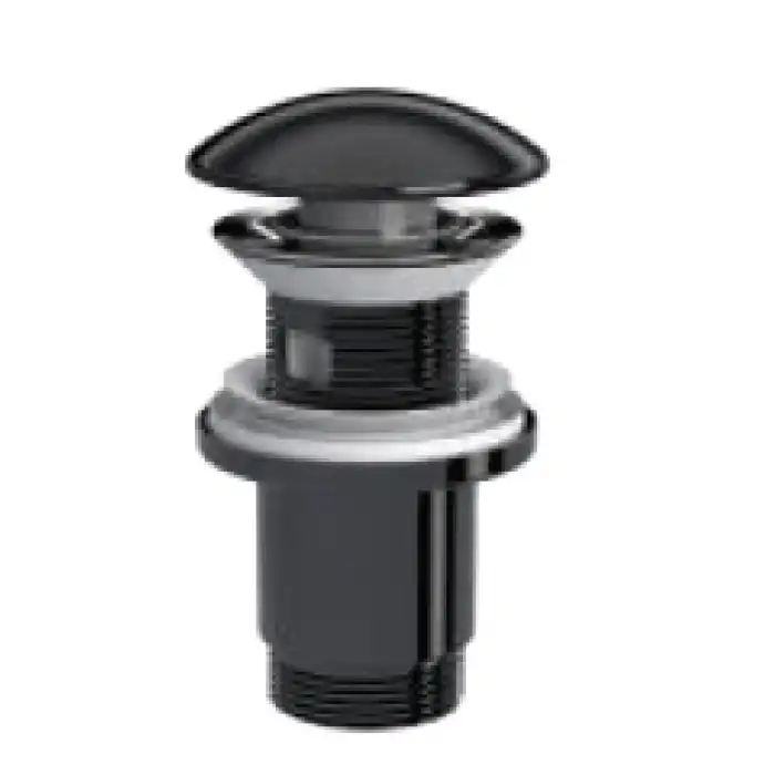 ELIXIR POP UP - SERAMİK BAŞLI PARLAK SİYAH (TAŞMA DELİKLİ - ABS GÖVDE)