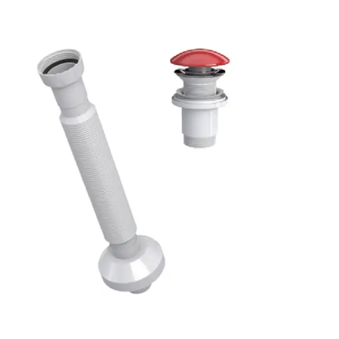 ELİXİR PUP - UP KÖRÜKLÜ SET (PARLAK KIRMIZI - SERAMİK BAŞLIK - TAŞMA DELİKSİZ)