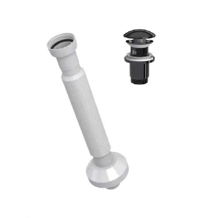 ELİXİR PUP - UP KÖRÜKLÜ SET (PARLAK SİYAH - SERAMİK BAŞLIK - TAŞMA DELİKLİ)