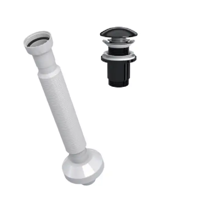 ELİXİR PUP - UP KÖRÜKLÜ SET (PARLAK SİYAH - SERAMİK BAŞLIK - TAŞMA DELİKSİZ)