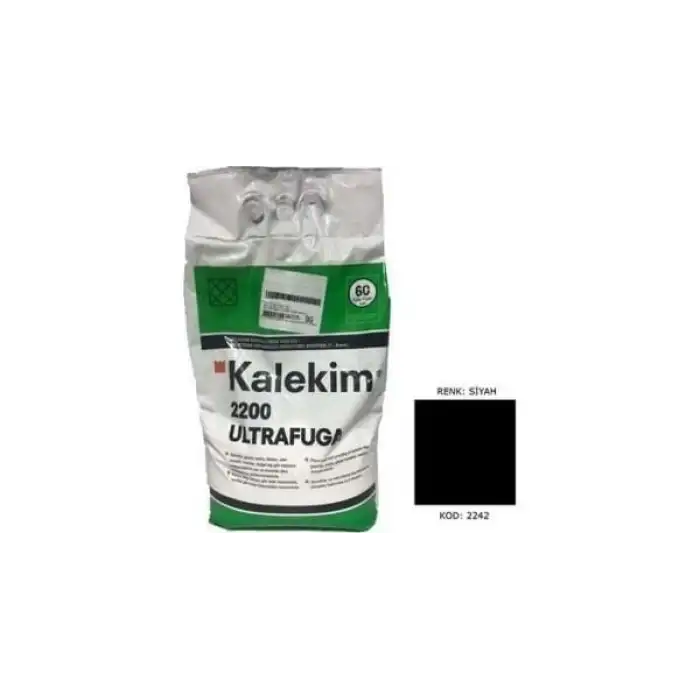 Ennalbur Kalekim Ultra Fuga 2242 Siyah 5 Kg