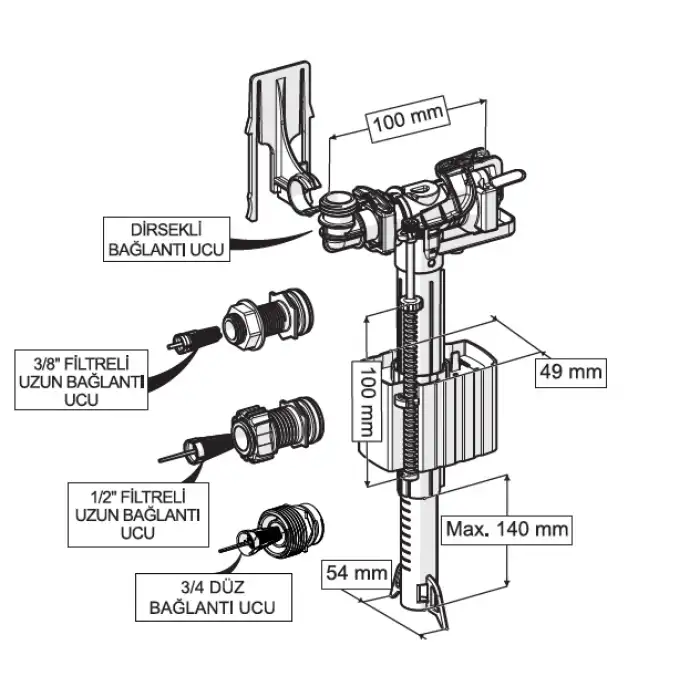 FİLLEXOR REZERVUAR DOLDURMA GRUBU SET