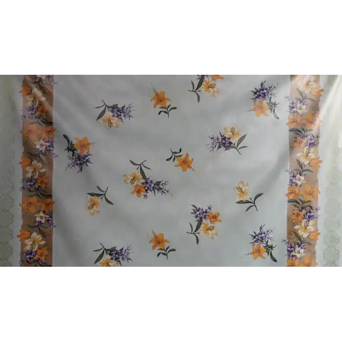 Florista Rana Yeşil Masa Örtüsü 1 Metre