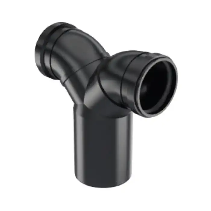 GÖMME REZERVUAR PİS SU ÇATAL DİRSEĞİ (Q90-90-110 X 260 mm)