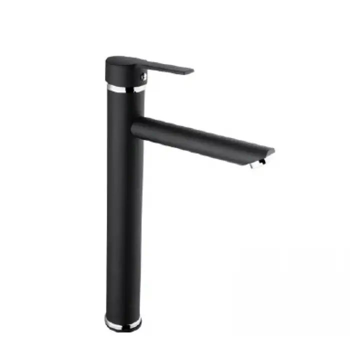 GÖNEN ÇANAK LAVABO BATARYASI SİYAH