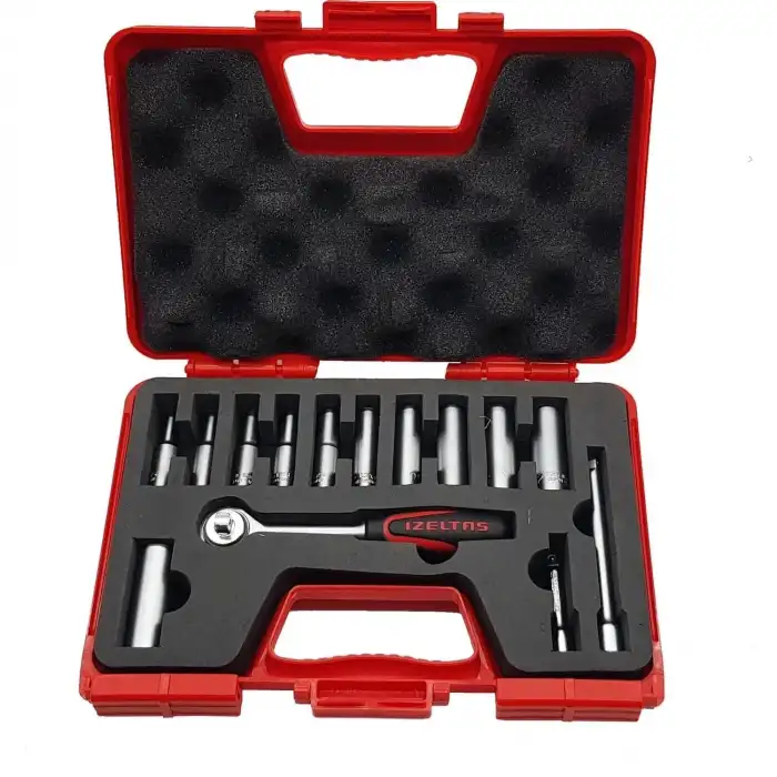 İzeltaş 14 Parça Derin Lokma Takımı 1/4 İnç