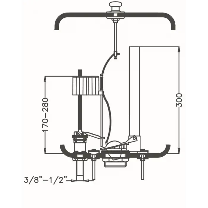 JAPAR - Karadeniz Çekmeli İç Takım (krom çekme butonu - kutulu)