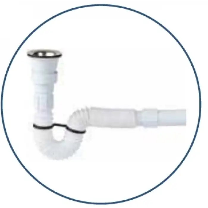 JAPAR - Körüklü Lavabo Sifonu Q32