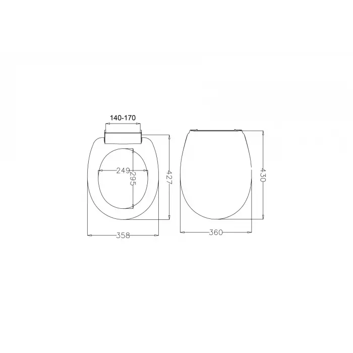 JAPAR - Vega Klozet Kapak Polipropilen