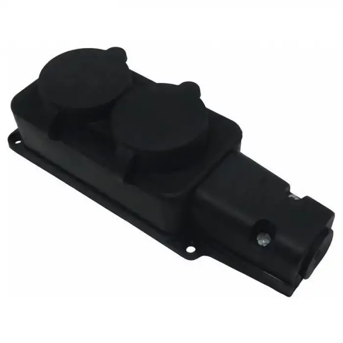 Kauçuk 220 Volt Uzatma 2li Priz