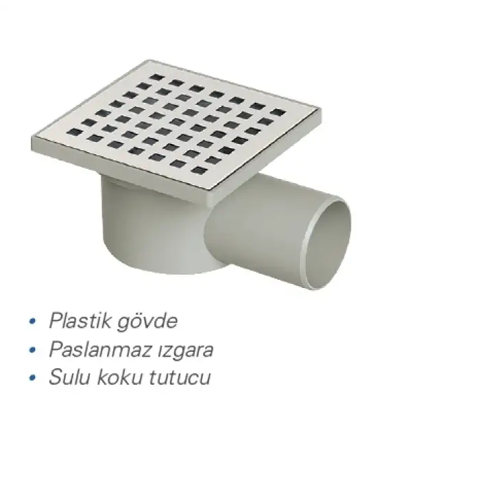 MAXİFLOW - EKO 10X10 Q50 YANDAN YER SÜZGECİ